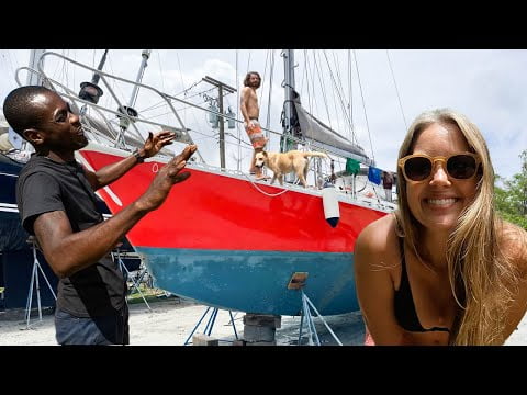 ⛵️ A lot of boat work + the BEST guide in the Caribbean Ep.300