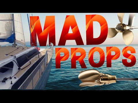 Mad Props | Flexofold Sailboat Propellers - 3 Blade folding Prop | Sailing with the James's (Ep. 50)