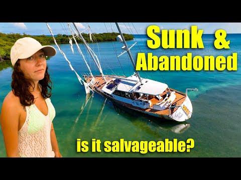 Pirates! We board a wrecked and abandoned yacht