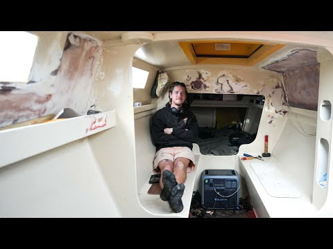 Rebuilding My Catamaran’s Rotten Interior | Wildling Sailing