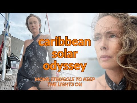 "Caribbean Solar Odyssey: A Solo Moms Struggle to Keep the Lights on"