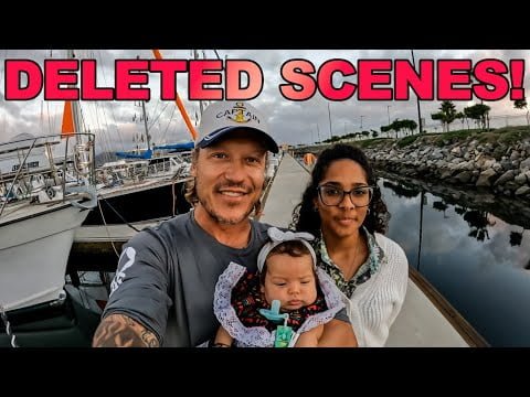 Our FUNNIEST OUTTAKES aboard the new sailboat!