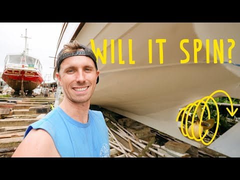 Propulsion system overhaul of our once WRECKED SAILBOAT — Sailing Yabá 159