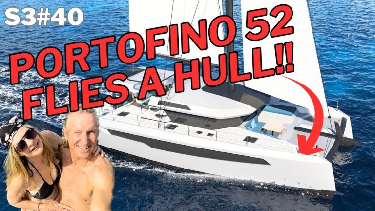 S3#40. Our New Portofino 52 Flies a Hull! Cruising Turkey in Leopard 45 catamaran.