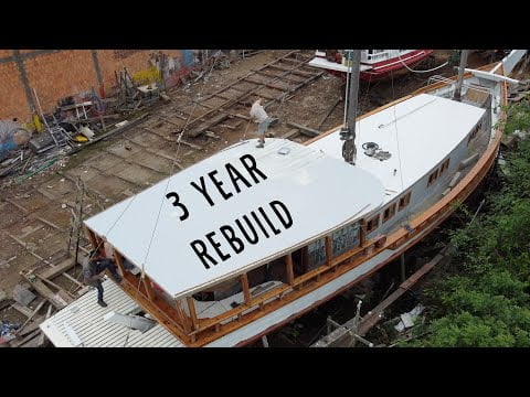 Wooden Boat Makeover: Pilothouse Lighting and Deck Painting — Sailing Yabá 160