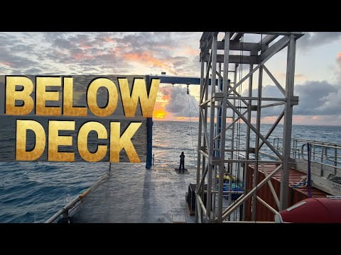 Below Deck | Check out this ENGINE ROOM on a commercial vessel | Sailing with the James's (Ep.62)