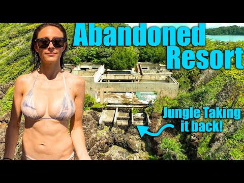 Bikini Photoshoot at an Abandoned 5 star resort