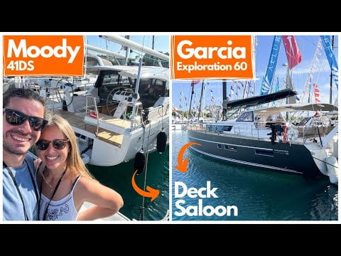 ⛵️Two completely different DECK SALOON SAILBOATS that inspired us!! Ep.311