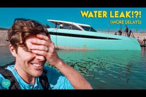 Launching Our Catamaran For The First Time
