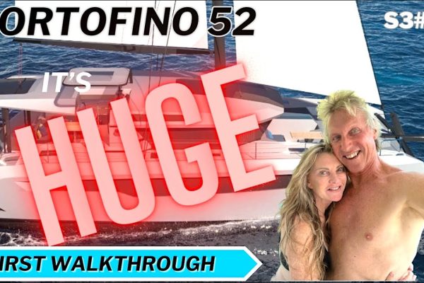 S3#41. Portofino 52 - it's HUGE! First Walkthrough....