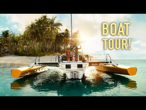 Our Beautiful Boat Home (FULL BOAT TOUR)