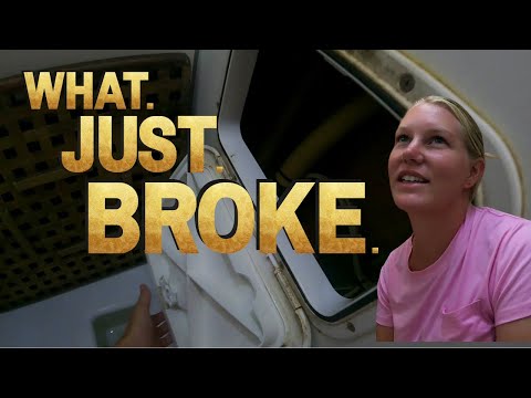 WHAT BROKE!? | Something broke on our boat and I CAN'T fix it | Sailing with the James's (Ep. 63)