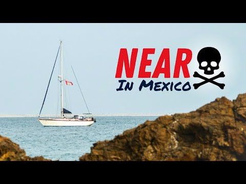 Close Call in Bahia Santa Maria | Baja, Mexico | Sailing Avocet