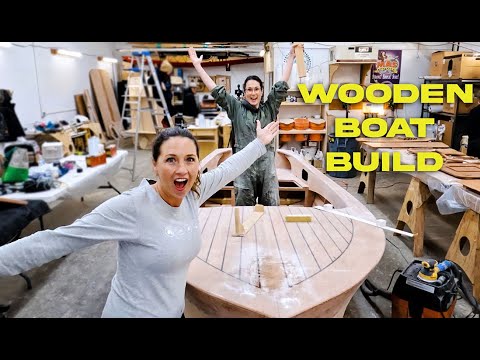 Letting the Girls Loose to Build a Wooden Boat (MJ Sailing - Ep 320)