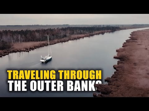 Surrounded By Land Through The Outer Banks | Sailing Sunday Vlog 235