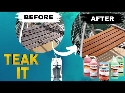 Cleaning the Teak onboard our sailboat | THAT WAS SUPER GROSS! | Sailing with the James's (Ep. 73)