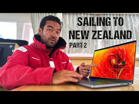 Crew have to OUTRUN A CYCLONE to get to New Zealand! - (Episode 250)