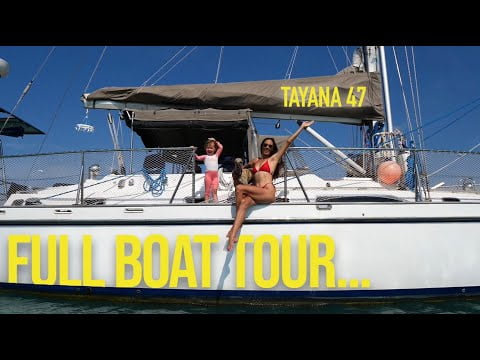 FULL BOAT TOUR! Making our Home OCEAN READY! Ep 347