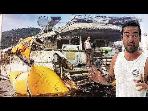WATCH THIS before buying a HURRICANE DAMAGED BOAT! - (Episode 253)