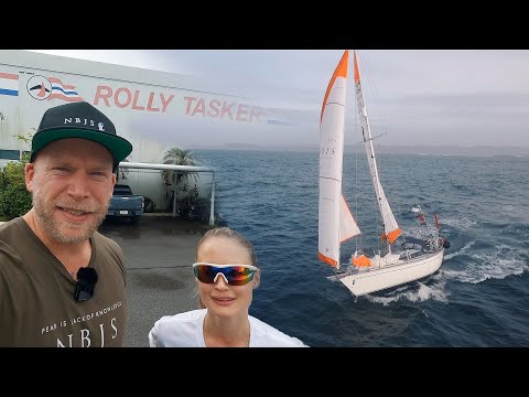 We picked up my new sails in Thailand!