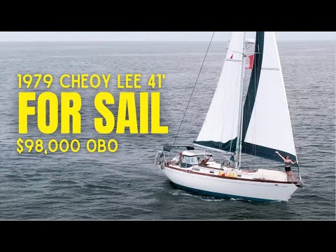 Blue Water Cruiser for SAIL | Cheoy Lee 41' Boat Tour