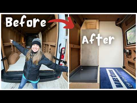 🚐 Van Conversion: Our DIY BULKHEAD!! Ep.338