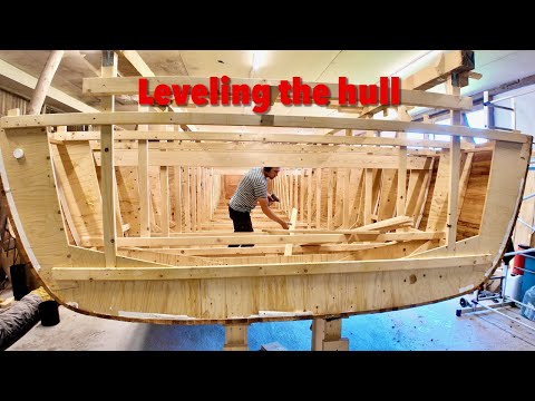 Leveling The Hull & Getting Organized - Ep. 397 RAN Sailing