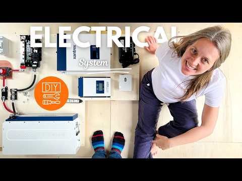 🚐 DIY Camper Van Electrical System 💡Ep.339