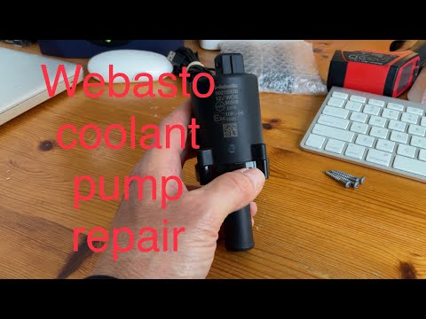 Snow Gum - Webasto heater coolant pump repair - Garcia Exploration 45