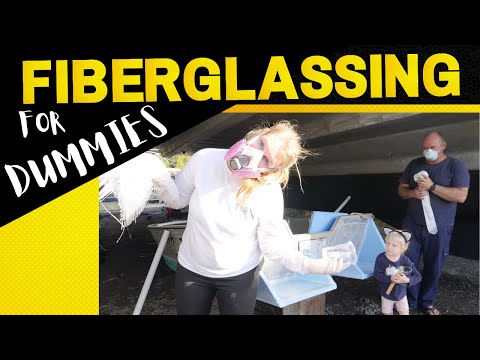 Fiberglassing for Dummies | Learning to Fiberglass & the Basics | Sailing with the James's (Ep. 96)