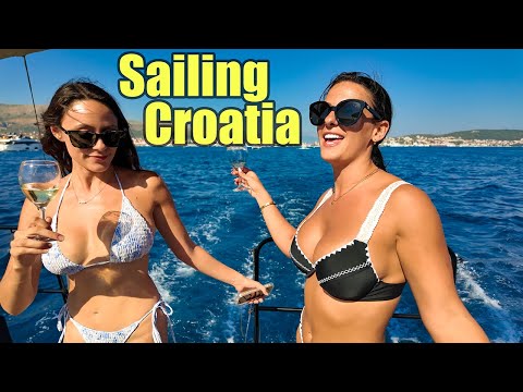 Sailing Croatia during Yacht Week