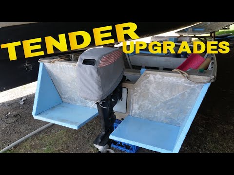 Tender Loving Care | DIY Tender Project Kickoff for a more stable dingy | DIY Tender Collar (Ep. 95)