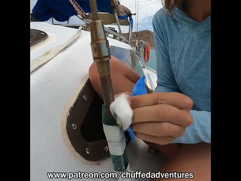 Bad turnbuckles on a sailboat - Rigging Inspection