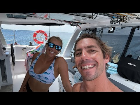 Caribbean Sailing LIVE (we caught fish)