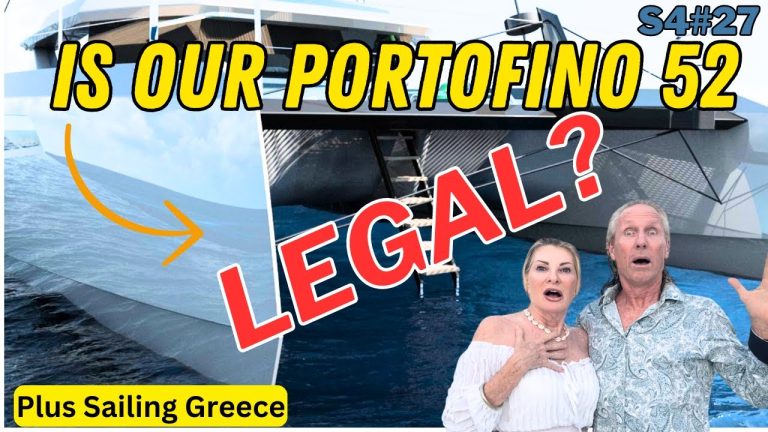 S4#27. Is our PORTOFINO 52 LEGAL? Plus Sailing Symi to Kos, Greece - Leopard 45