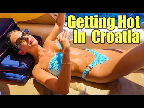 Things are heating up while sailing in Croatia!