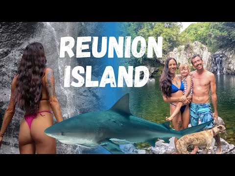 BIG Waves, BIG Sharks, BIG Waterfalls & BIG Bread Sticks... La Reunion Island.... Ep 376