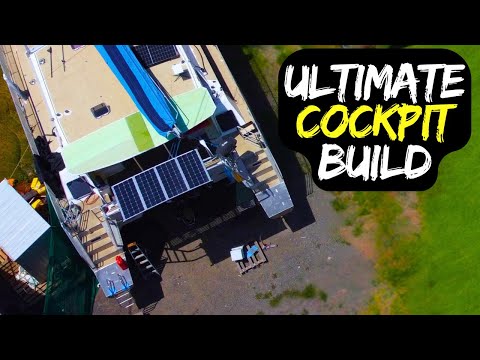 Building a Custom DREAM Cockpit on Our Aluminium Catamaran | Aluminum Catamaran Build (Ep. 108)