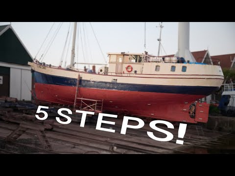 The 5 Step Plan To Refit A Sailing Ship - And Building A Loading Crane