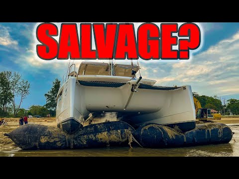 Can My Boat Be Salvaged? More details about my wrecked catamaran