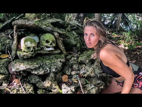 FINDING HUMAN SKULLS ON A REMOTE ISLAND...💀😳 (Episode 295)