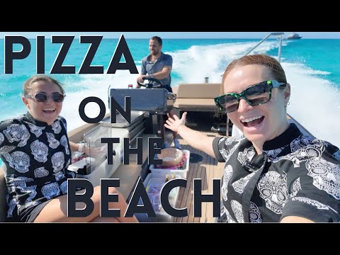 Pizza on the Beach! (for our Super Yacht charter guests)