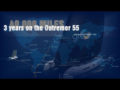 40.000 miles sailing around the world