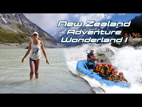 NZ Adventure Wonderland 1: Aoraki-Mt Cook + Queenstown Rafting, Canyoning, Glaciers & Fjords