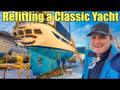 Restoring a 1989 CT-56 Sailboat to Its Former Glory