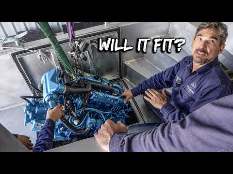 Surprise! 🫣 Lessons Learned From Our NEW ENGINE (Aluminum Catamaran Build Pt. 22)