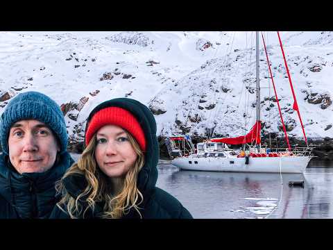 Living 6 Months In the Ice In Greenland (First Winter Storm)