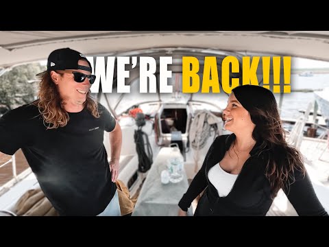 Boatyard RESCUE + Life Update | We're Finally Back VLOG 282 4K