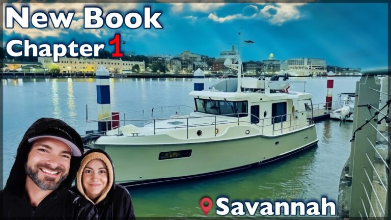 Exploring savannah’s famous river street on our new nordhavn n41