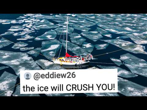 After 181 Days Frozen In, the Ice Breaks up